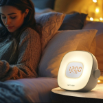 Radiosveglia Muse con luce graduale naturale e radio FM color bianco sesta vista