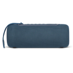 Speaker wireless cilindrico con protezione IPX5 e dettagli LED 20W color blu scuro terza vista