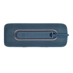 Speaker wireless cilindrico con protezione IPX5 e dettagli LED 20W color blu scuro quarta vista