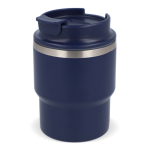 Tazza da viaggio in acciaio con rivestimento ceramico da 280ml color blu scuro
