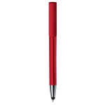 Biro touchscreen in plastica con supporto per telefono inchiostro blu color rosso terza vista