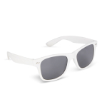 Occhiali da sole in plastica 100% riciclata in vari colori UV400 color bianco