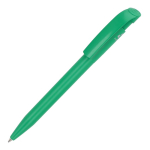 Penna della Stilolinea in 100% plastica riciclata e inchiostro blu color verde