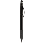 Penna touch in plastica con impugnatura colorata e inchiostro blu color nero quinta vista