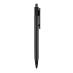Penna a scatto in plastica bianca con clip colorata e inchiostro blu color nero quinta vista