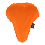 Coprisella per bicicletta impermeabile elastico in RPET color arancione quarta vista