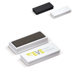 Classica calamita rotonda in plastica da personalizzare