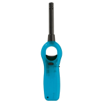 Accendino elettronico ricaricabile con base di colori diversi color blu trasparente