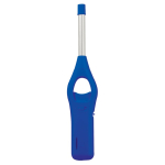 Accendino da cucina in metallo e corpo colorato in plastica color blu