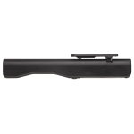 Torcia a forma di barra con magnete e luci a LED con tecnologia COB color nero terza vista