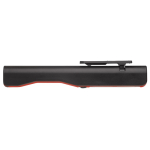 Torcia a forma di barra con magnete e luci a LED con tecnologia COB color rosso terza vista