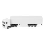 Mini camion promozionale in plastica dal formato compatto color bianco