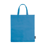 Shopper semplice per aziende in tessuto non tessuto 80g/m2 Plaza Large color blu seconda vista