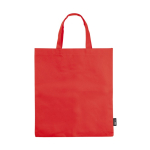 Shopper semplice per aziende in tessuto non tessuto 80g/m2 Plaza Large color rosso seconda vista