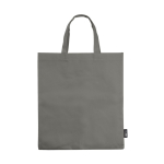 Shopper semplice per aziende in tessuto non tessuto 80g/m2 Plaza Large color grigio seconda vista