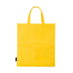 Shopper semplice per aziende in tessuto non tessuto 80g/m2 Plaza Large color giallo terza vista