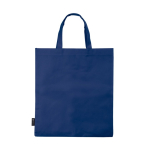 Shopper semplice per aziende in tessuto non tessuto 80g/m2 Plaza Large color blu scuro terza vista