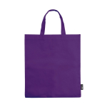 Shopper semplice per aziende in tessuto non tessuto 80g/m2 Plaza Large color viola seconda vista