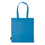 Shopper non-woven da 75 g/m² con manici lunghi e vari colori color blu terza vista