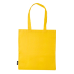 Shopper non-woven da 75 g/m² con manici lunghi e vari colori color giallo terza vista