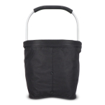 Cestino da picnic pieghevole poliestere 600D disponibile in 4 colori color nero quarta vista