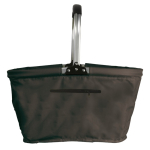 Cestino termico pieghevole in poliestere con interno in lamina color nero seconda vista