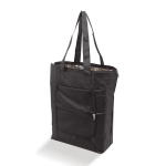 Borsa termica logo ripiegabile alluminio interno manici lunghi Fresh color nero