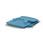 Borsa termica logo ripiegabile alluminio interno manici lunghi Fresh color azzurro terza vista