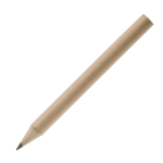 Matita piccola in legno per scrivere con punta affilata color legno