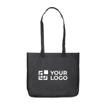 Shopping bag in robusto tessuto non tessuto PP laminato da 120g/m² vista area di stampa