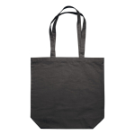 Shopper di vari colori con manici lunghi in cotone canvas 250 g/m² terza vista