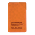 Mentine senza zucchero in scatolina rettangolare di plastica 7g color arancione terza vista