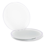 Custodia in plastica per sapone in fogli solubili in acqua color bianco seconda vista