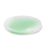 Custodia in plastica per sapone in fogli solubili in acqua color verde menta terza vista