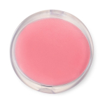 Custodia in plastica per sapone in fogli solubili in acqua color rosa pastello