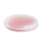 Custodia in plastica per sapone in fogli solubili in acqua color rosa pastello terza vista