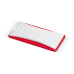 Copri webcam rettangolare bicolore per protezione della privacy online color rosso