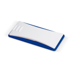 Copri webcam rettangolare bicolore per protezione della privacy online color blu scuro