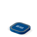 Caricatore wireless quadrato disponibile in 6 colori vivaci da 5W vista area di stampa