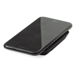 Caricatore wireless e supporto con finitura morbida per cellulare 5W color nero quinta vista