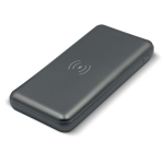 Batteria esterna in metallo con ricarica wireless 8.000mAh color titanio