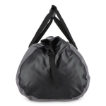 Borsone sportivo impermeabile con manici e tracolla regolabile da 60l color grigio scuro quinta vista