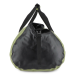Borsone sportivo impermeabile con manici e tracolla regolabile da 60l color verde oliva quinta vista