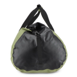 Borsone sportivo impermeabile con manici e tracolla regolabile da 60l color verde oliva sesta vista