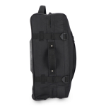 Trolley da viaggio con maniglia retrattile e ruote, capacità 38 L color nero sesta vista