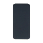 Power bank compatto da 10.000mAh in plastica riciclata color blu scuro seconda vista