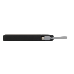 Batteria esterna in plastica riciclata con ricarica rapida 10.000mAh color nero sesta vista