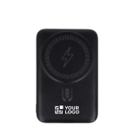 Powerbank wireless Magsafe personalizzato da 10.000mAh vista area di stampa
