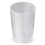 Bicchiere di plastica riutilizzabile e 100% riciclabile da 250ml color trasparente