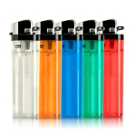 Accendino classico usa e getta con pietrina assortito in vari colori color multicolore